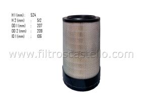 CM FILTER CMA13126R - FILTRO AIRE EXTERIOR