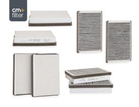 CM FILTER CMC5296C - FILTRO AIRE CABINA CARBÓN ACTIVO KIT 2