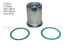 CM FILTER CMS1001 - SEPARADOR AIRE-ACEITE