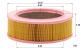 MANN C31190 - FILTRO AIRE