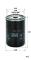 MANN WD731/2 - FILTRO ACEITE