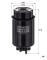 MANN WK8173 - FILTRO GASOIL